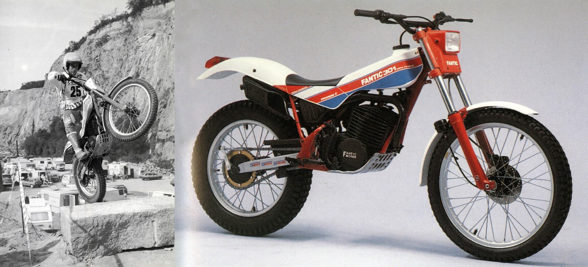 1986年TRIAL WORLD CHAMPIONSHIP |  FANTIC 301Progress2